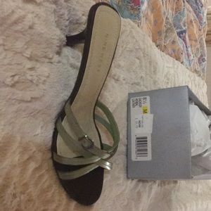 Nine West Green Summer Sandal.